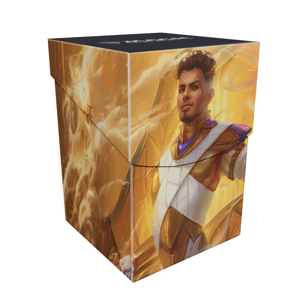 Aetherdrift Basri, Tomorrow’s Champion 100+ Deck Box for Magic: The Gathering Front | Ultra PRO International