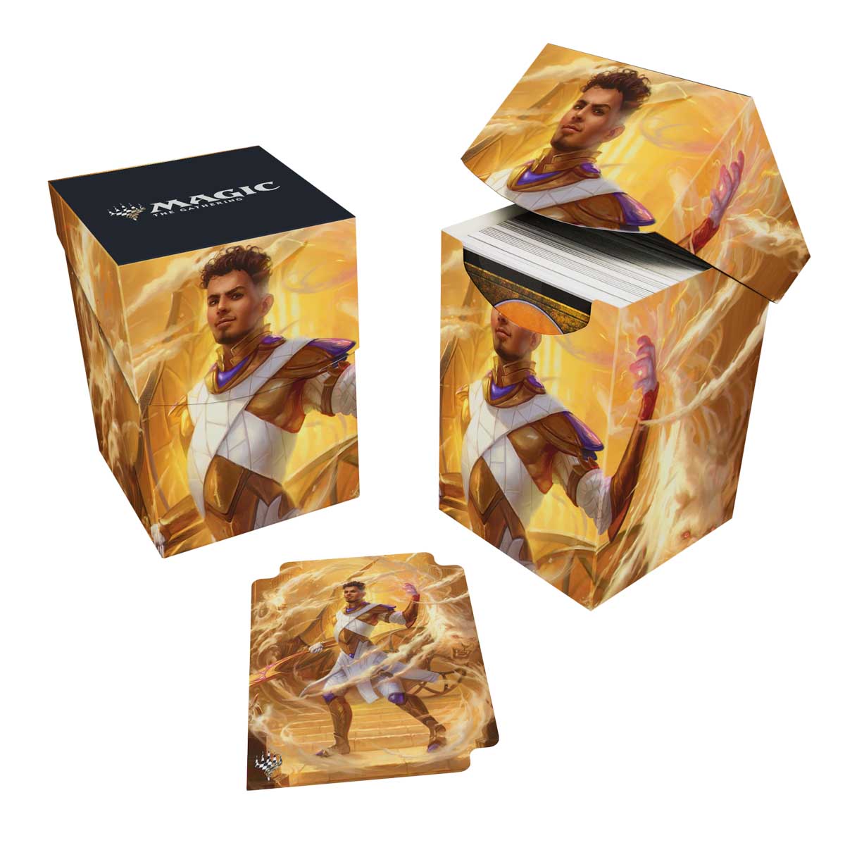 Aetherdrift Basri, Tomorrow’s Champion 100+ Deck Box for Magic: The Gathering Group | Ultra PRO International