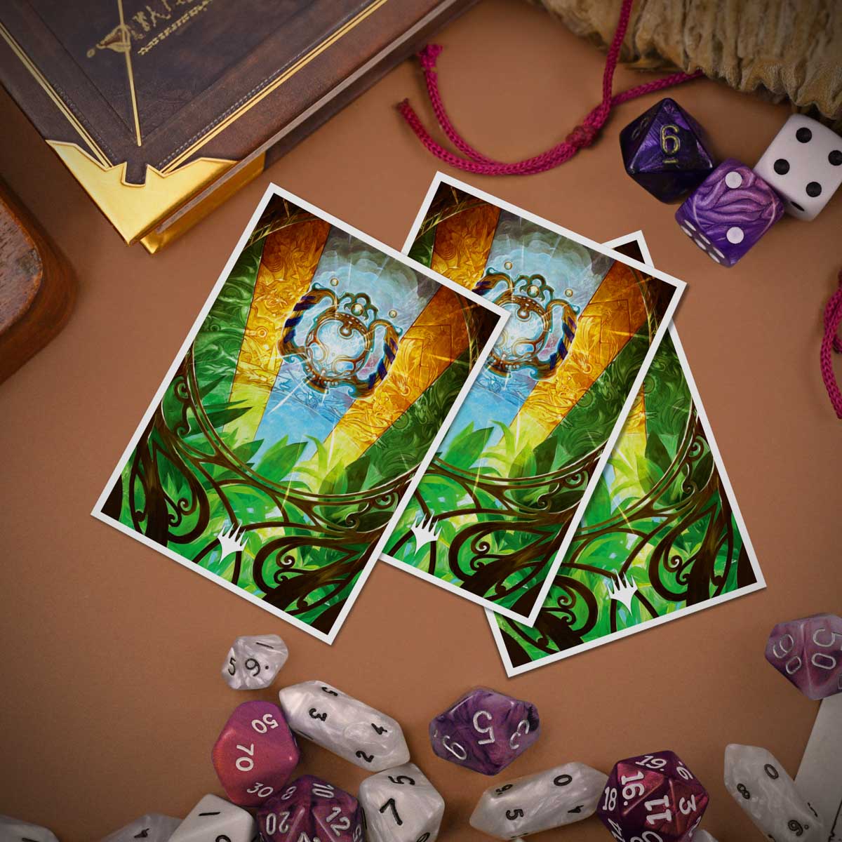 Aetherdrift The Aetherspark 105ct APEX™ Deck Protector Sleeves for Magic: The Gathering Lifestyle | Ultra PRO International