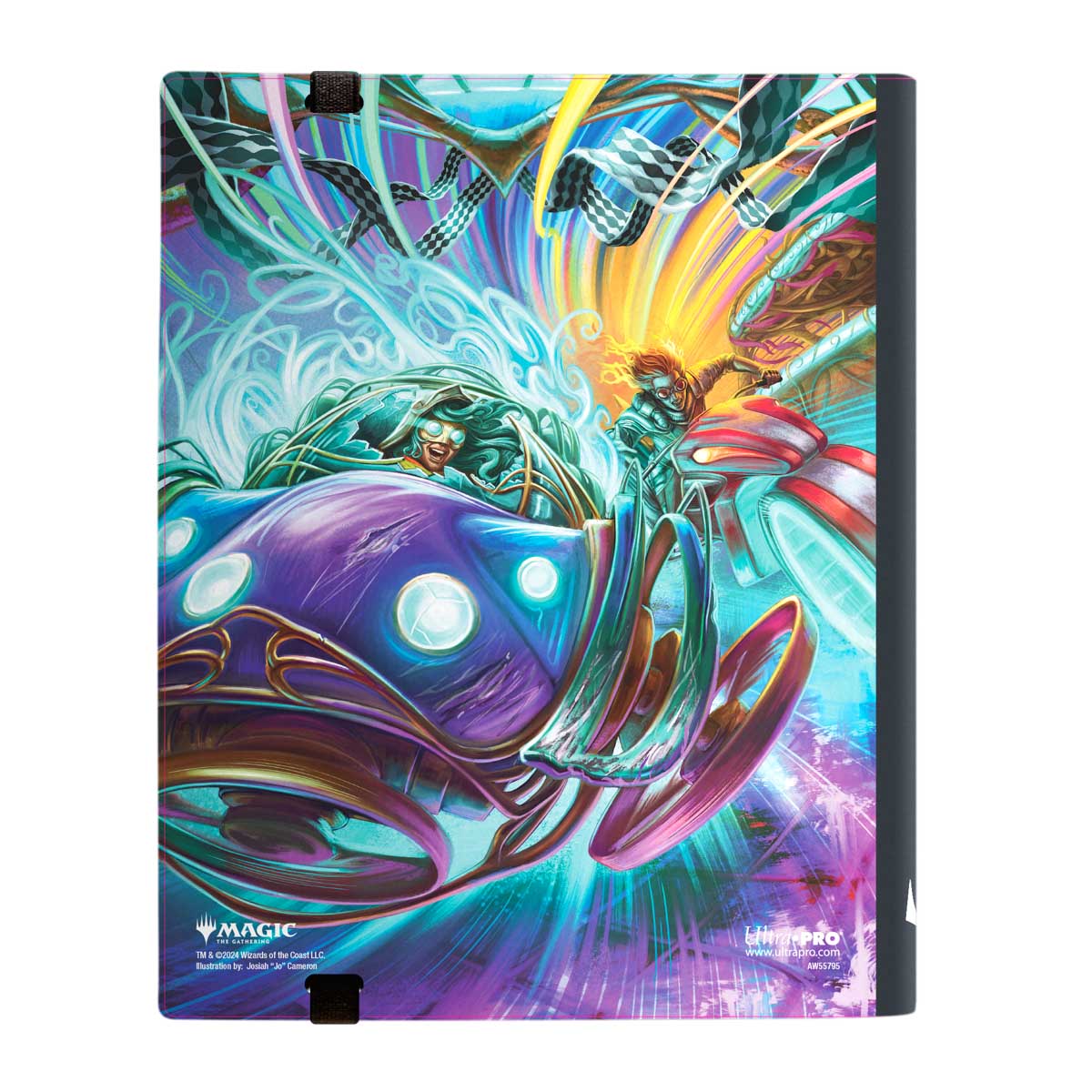 Aetherdrift TXX Packaging Collector Key Art 12-Pocket PRO-Binder for Magic: The Gathering Back | Ultra PRO International