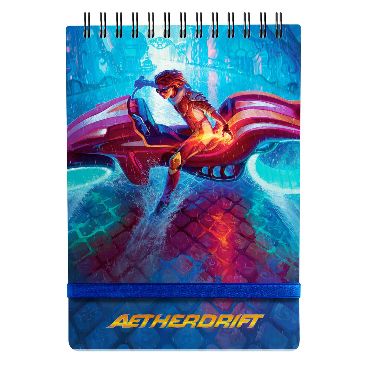 Aetherdrift Chandra Spiral Life Pad for Magic: The Gathering Front | Ultra PRO International