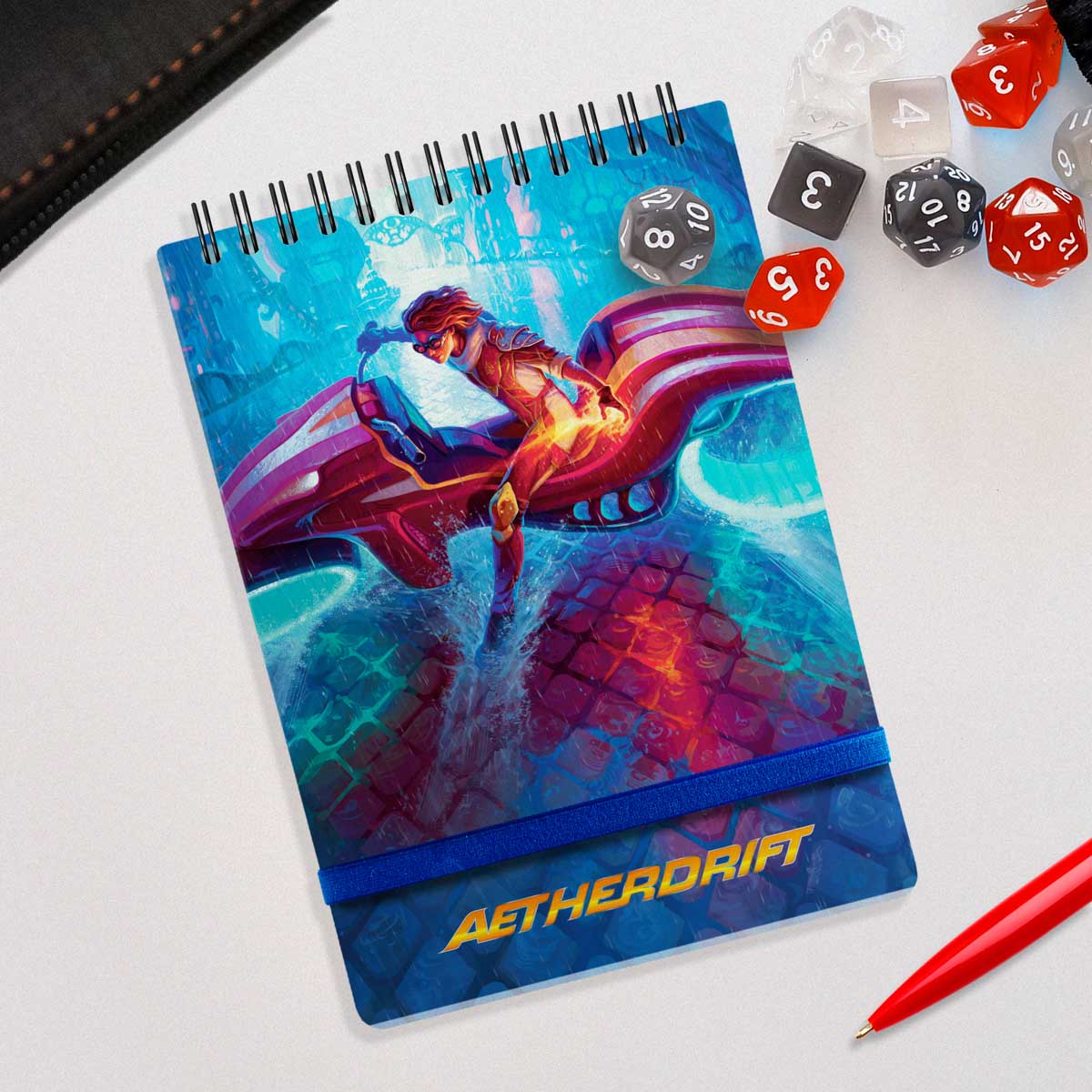Aetherdrift Chandra Spiral Life Pad for Magic: The Gathering Lifestyle | Ultra PRO International