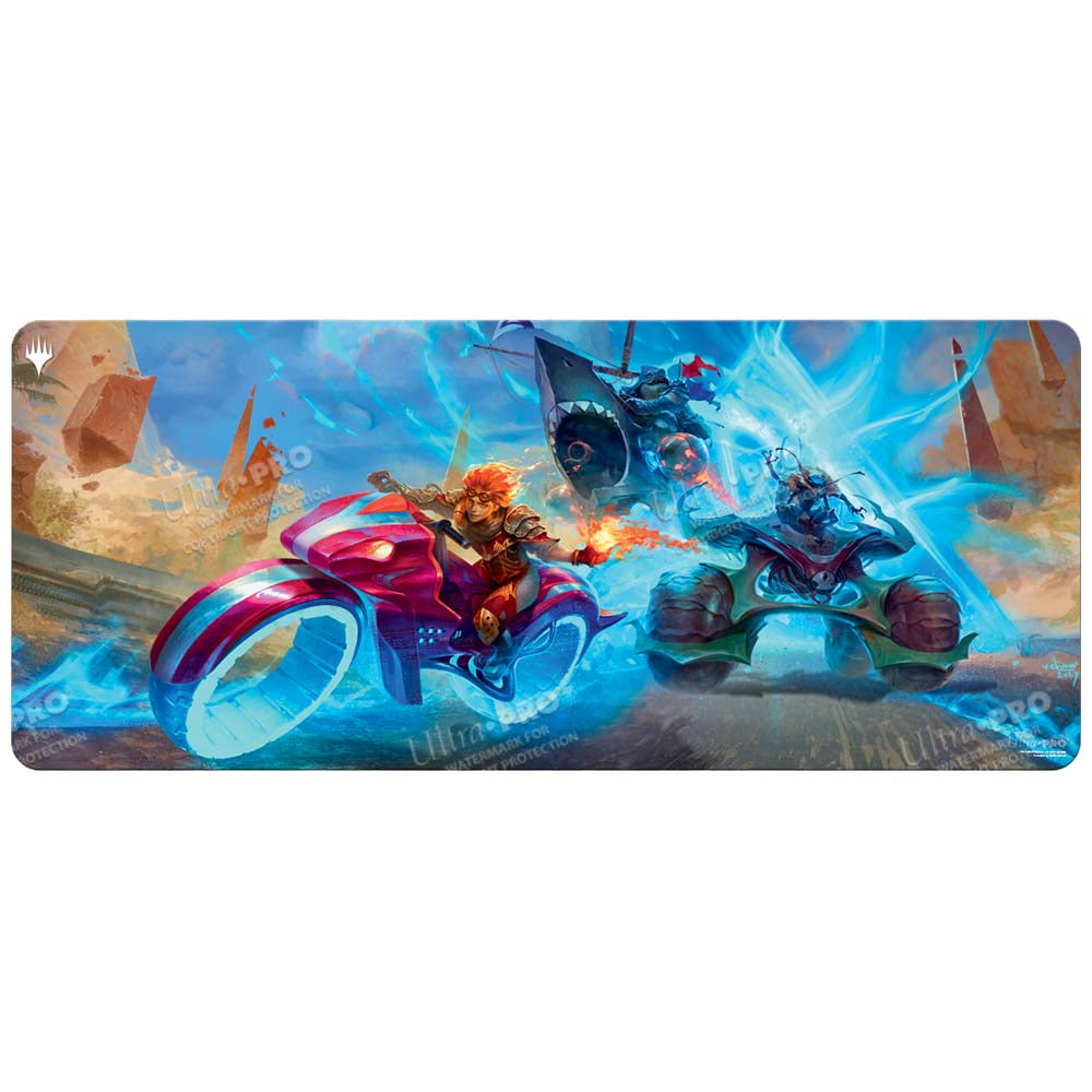 Aetherdrift Chandra Leading the Pack 6ft Table Playmat for Magic: The Gathering Front | Ultra PRO International