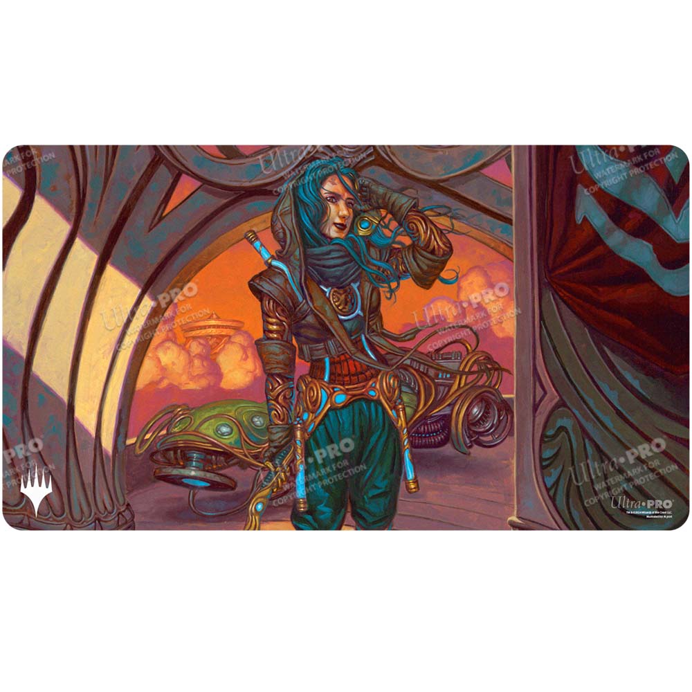 Aetherdrift Sita Varma, Masked Racer Playmat for Magic: The Gathering Front | Ultra PRO International