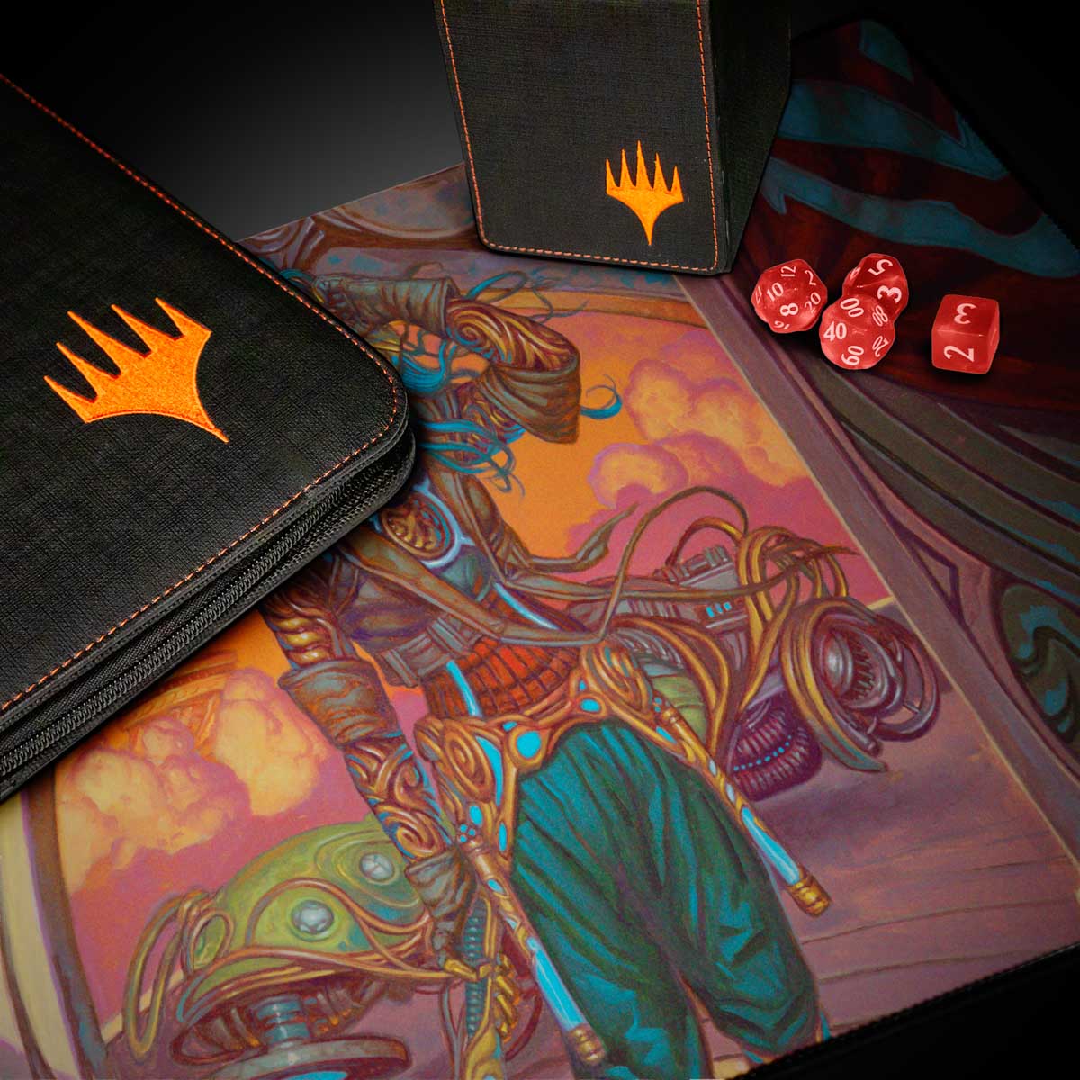 Aetherdrift Sita Varma, Masked Racer Playmat for Magic: The Gathering Lifestyle | Ultra PRO International