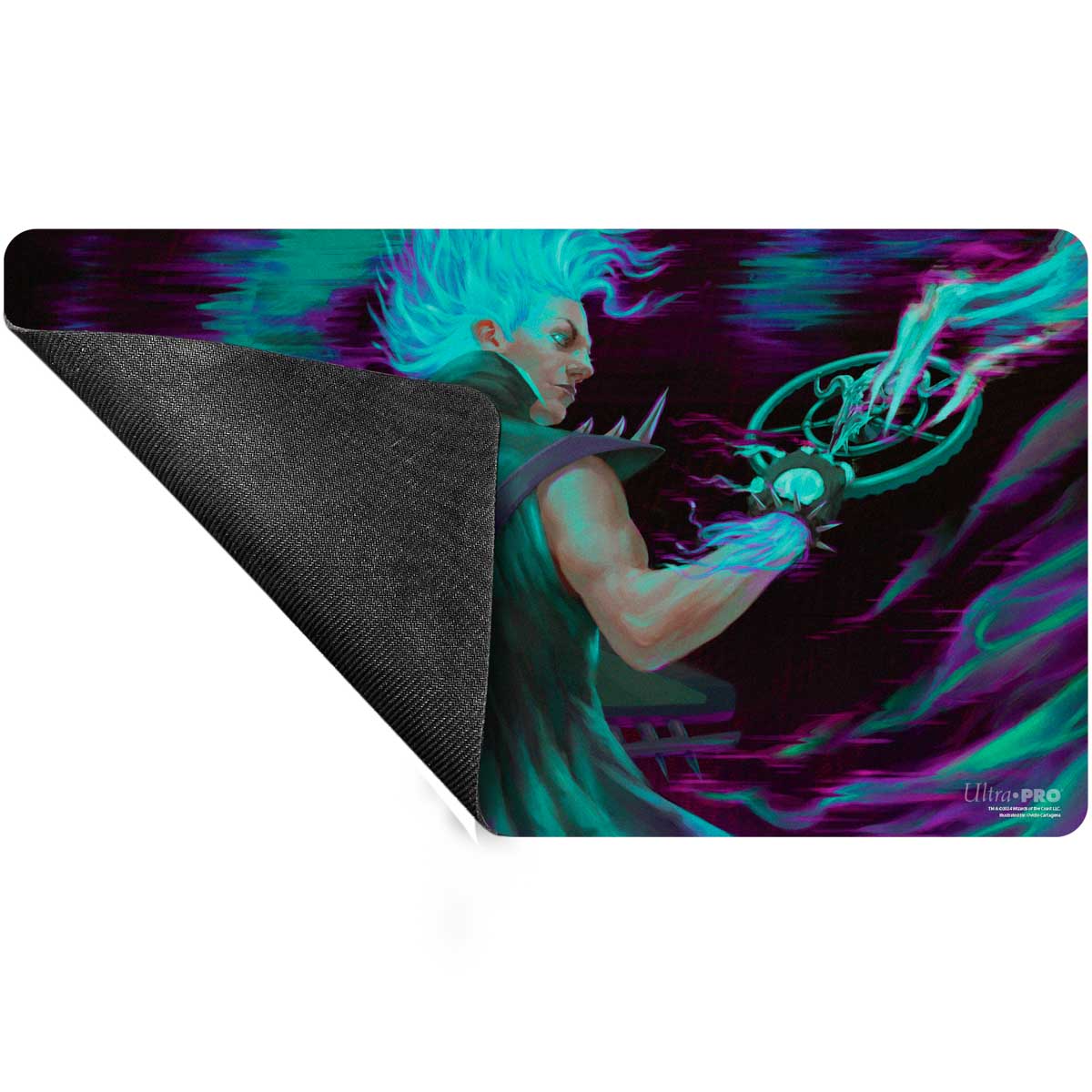 Aetherdrift Winter, Cursed Rider Playmat for Magic: The Gathering Back | Ultra PRO International