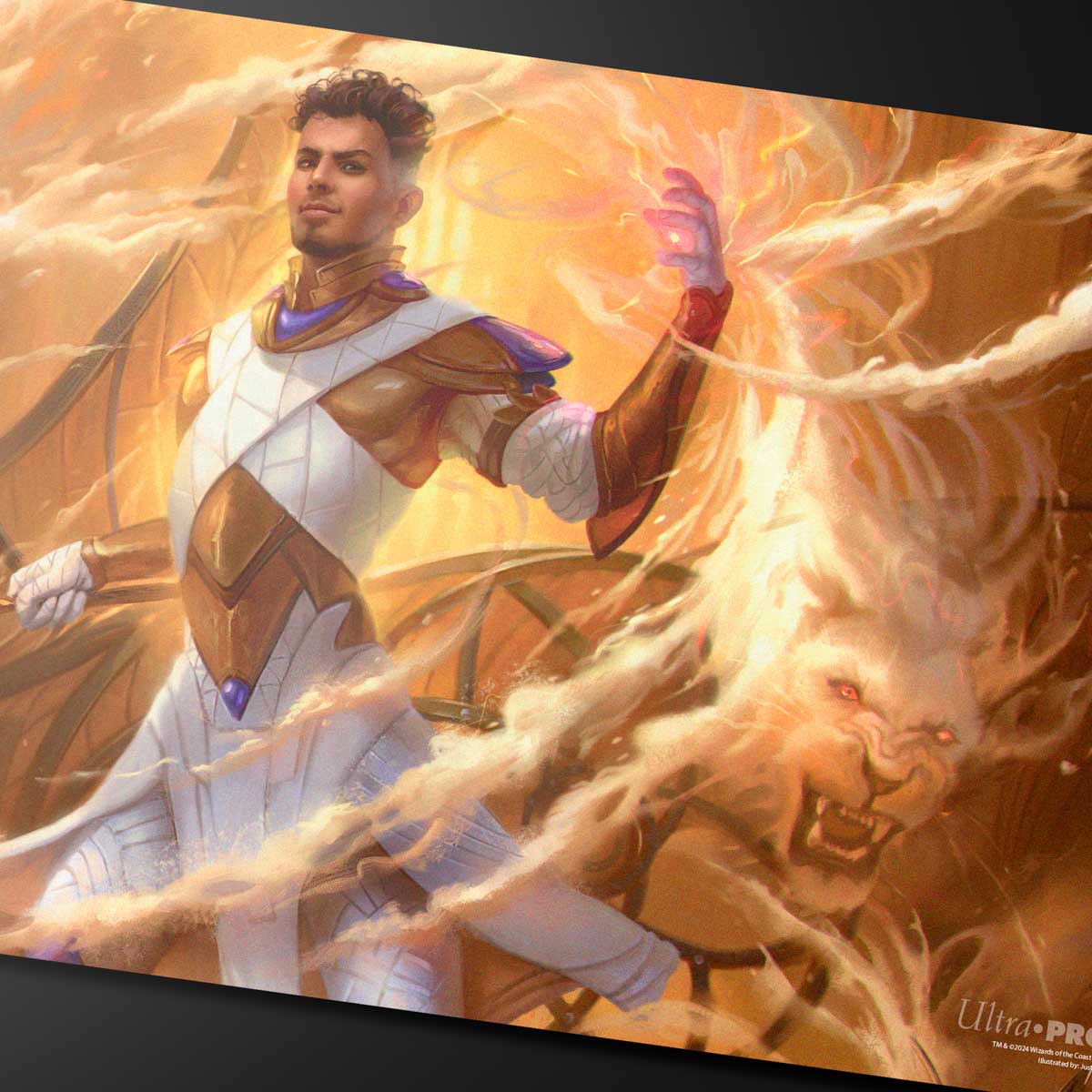 Aetherdrift Basri, Tomorrow’s Champion Playmat for Magic: The Gathering Art | Ultra PRO International