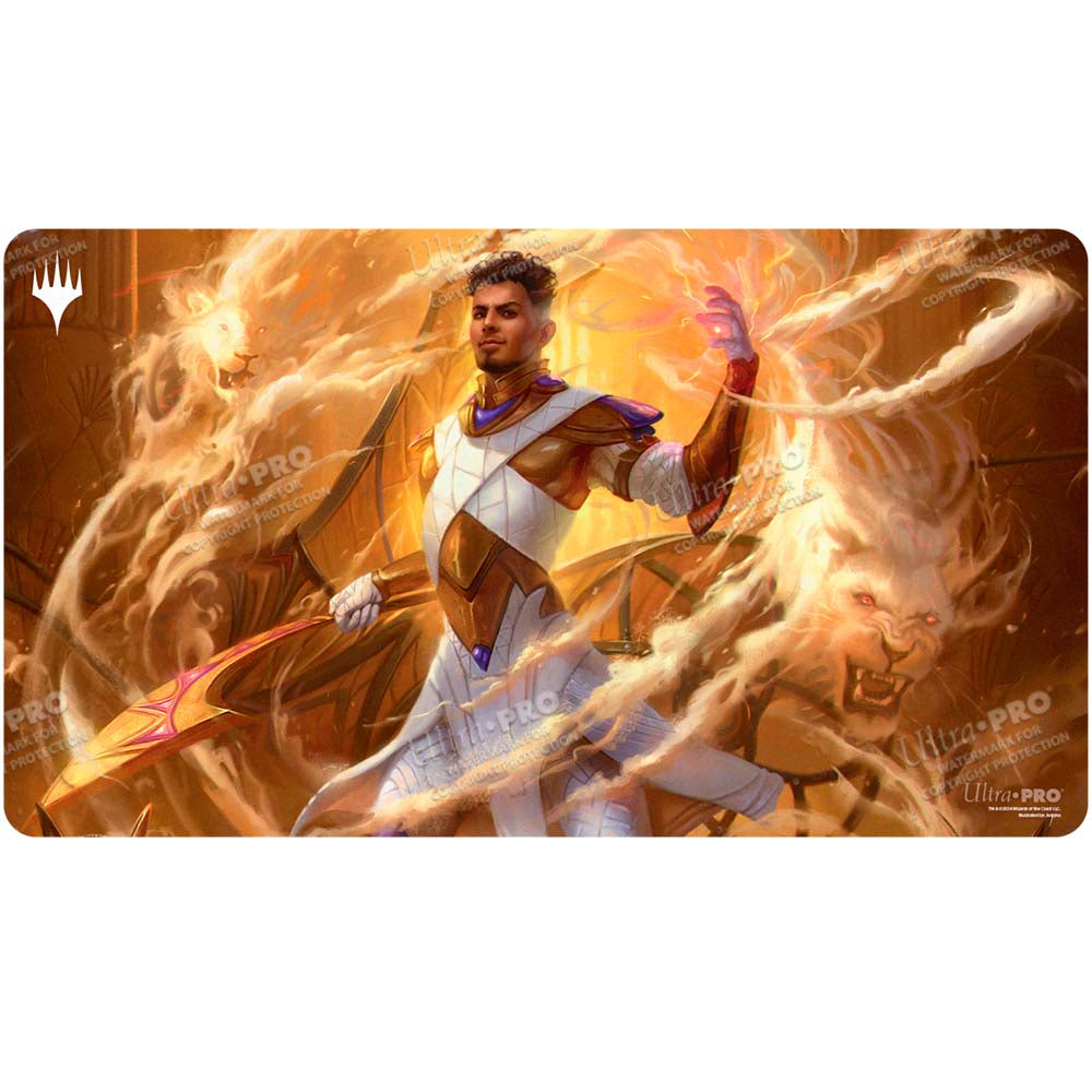 Aetherdrift Basri, Tomorrow’s Champion Playmat for Magic: The Gathering Front | Ultra PRO International