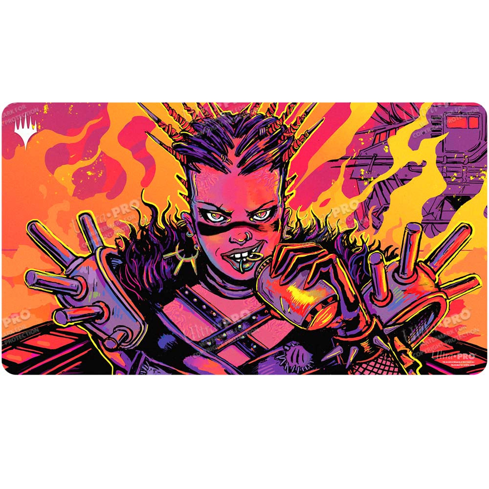 Aetherdrift Far Fortune, End Boss Playmat for Magic: The Gathering Front | Ultra PRO International