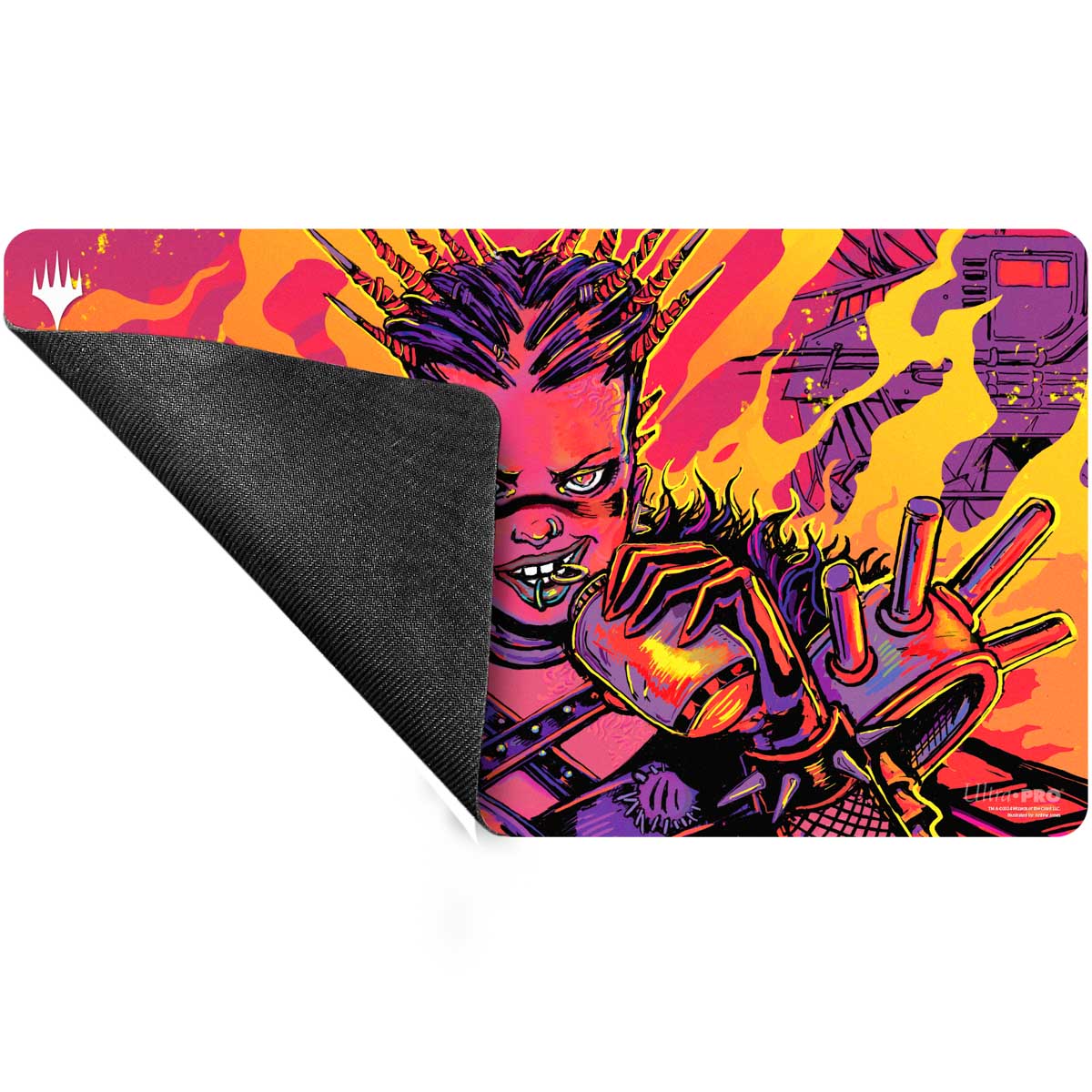 Aetherdrift Far Fortune, End Boss Playmat for Magic: The Gathering Back | Ultra PRO Internationall