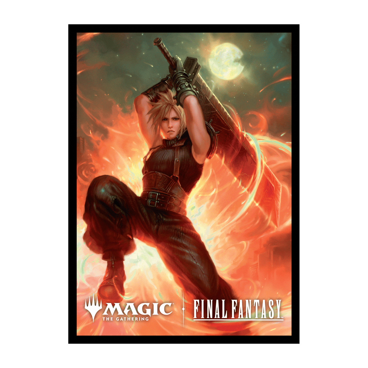 Magic: The Gathering®—FINAL FANTASY™ Cloud, Ex-SOLDIER (Commander) 100ct Deck Protector Sleeves Single