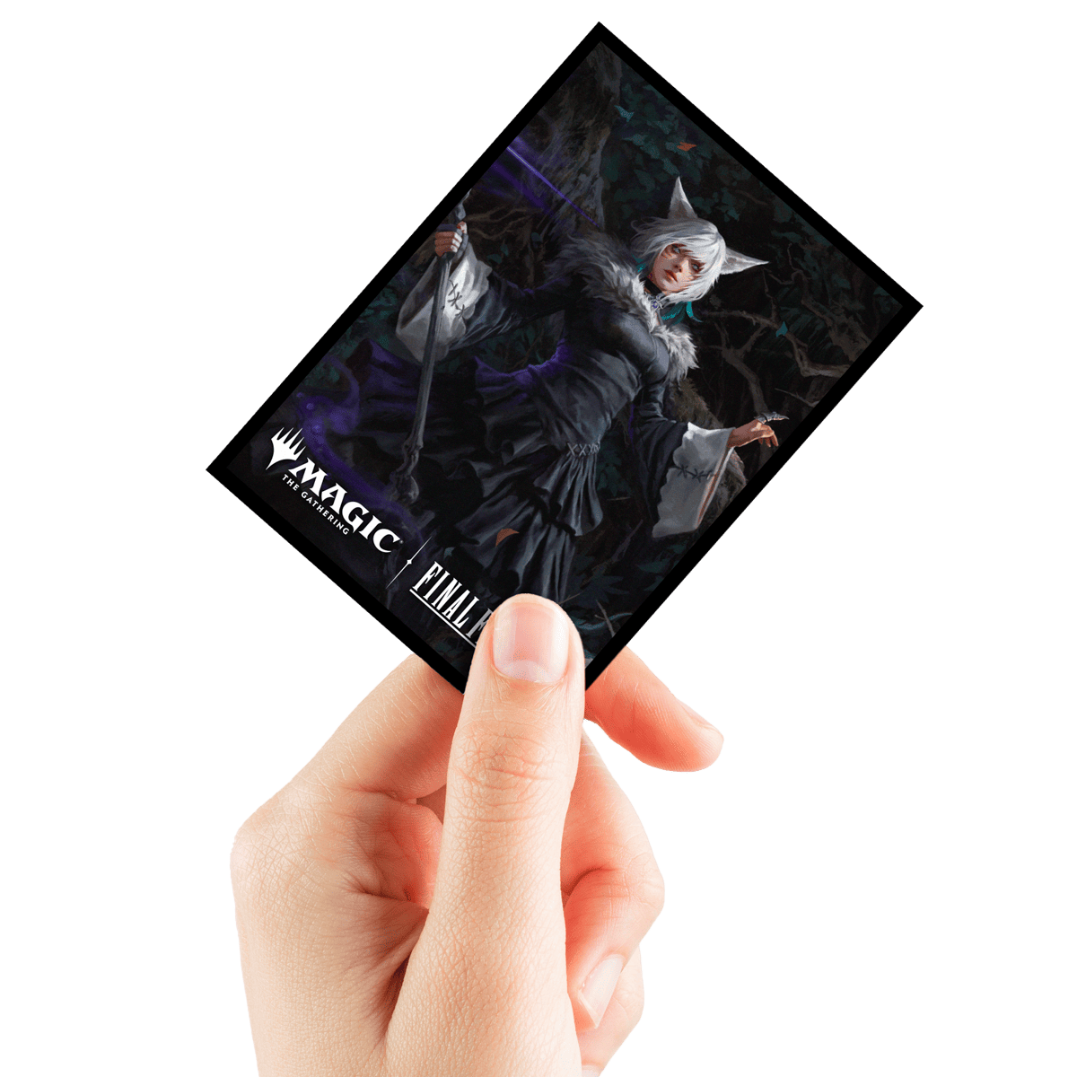 Magic: The Gathering®—FINAL FANTASY™ Y’shtola, Night’s Blessed (Commander) 100ct Deck Protector Sleeves Hand