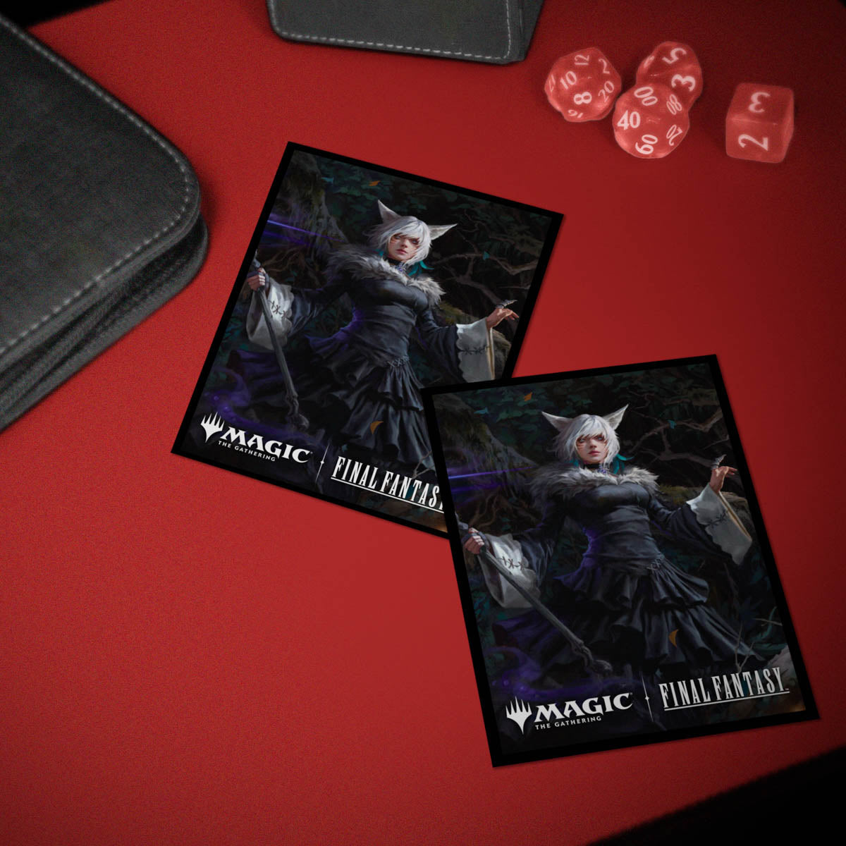 Magic: The Gathering®—FINAL FANTASY™ Y’shtola, Night’s Blessed (Commander) 100ct Deck Protector Sleeves Lifestyle
