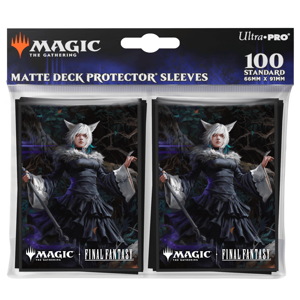 Magic: The Gathering®—FINAL FANTASY™ Y’shtola, Night’s Blessed (Commander) 100ct Deck Protector Sleeves Packaging