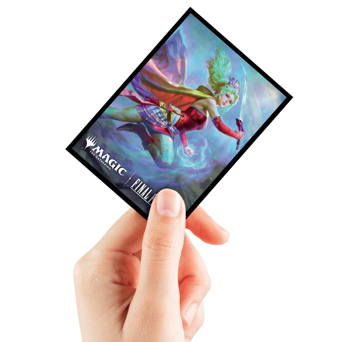 Magic: The Gathering®—FINAL FANTASY™ Terra, Herald of Hope (Commander) 100ct Deck Protector Sleeves Hand