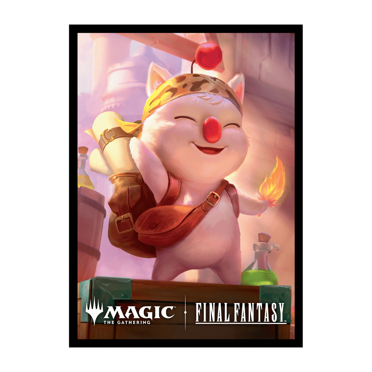 Magic: The Gathering®—FINAL FANTASY™ Stiltzkin, Moogle Merchant 100ct Deck Protector Sleeves Single
