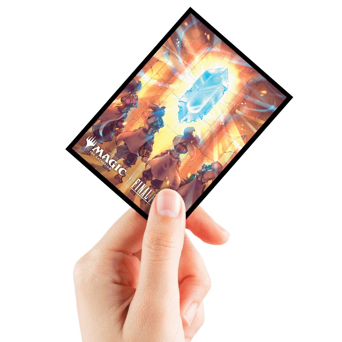 Magic: The Gathering®—FINAL FANTASY™ The Crystal’s Chosen 100ct Deck Protector Sleeves Hand