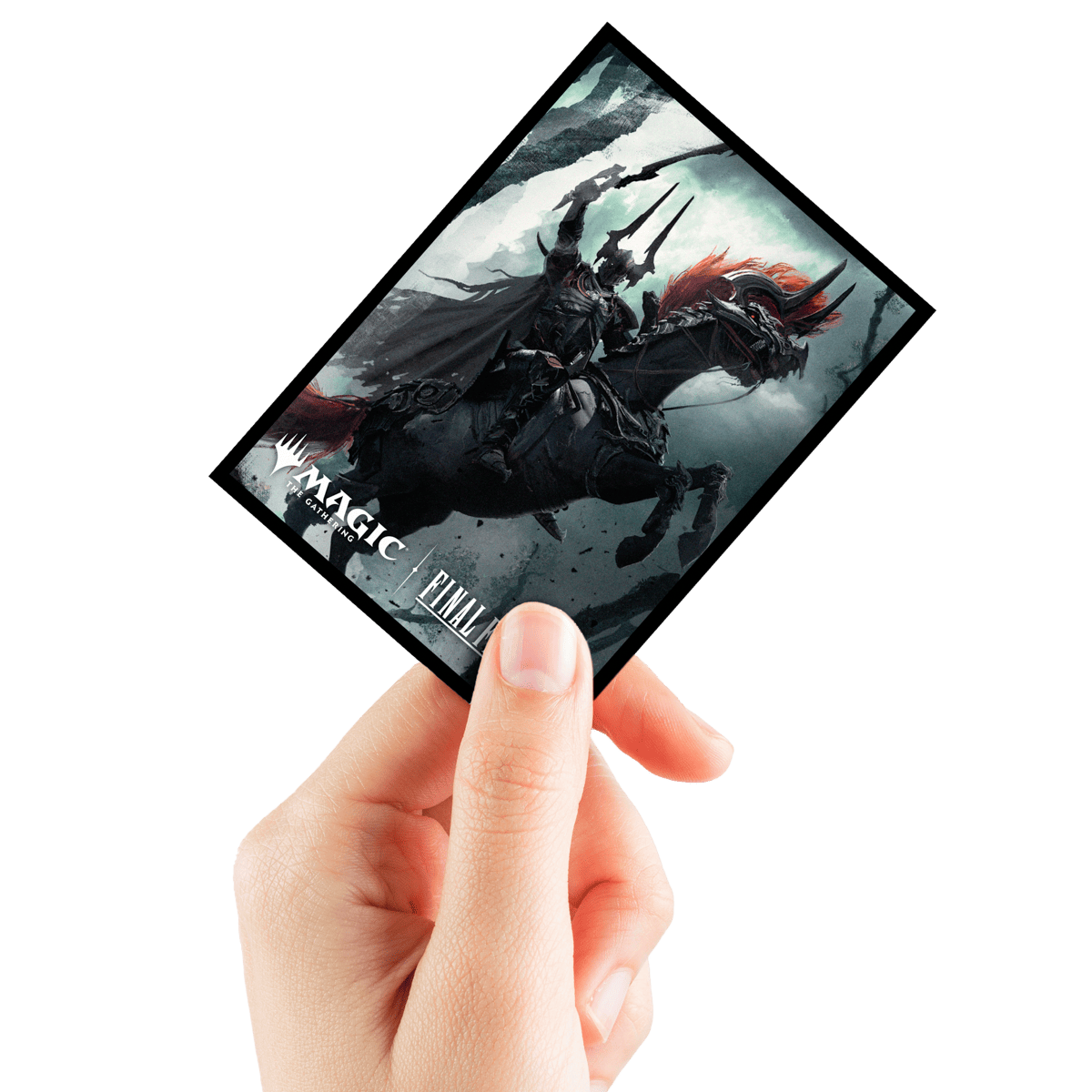 Magic: The Gathering®—FINAL FANTASY™ Summon: Primal Odin 100ct Deck Protector Sleeves Hand