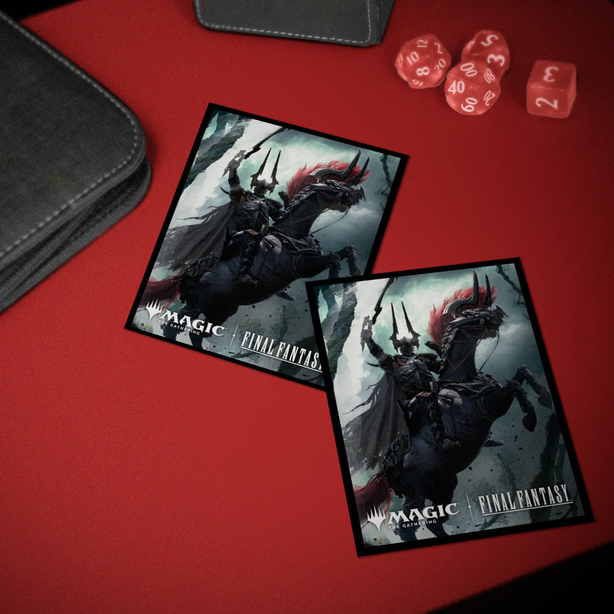 Magic: The Gathering®—FINAL FANTASY™ Summon: Primal Odin 100ct Deck Protector Sleeves Lifestyle