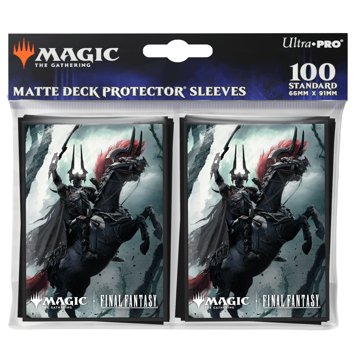 Magic: The Gathering®—FINAL FANTASY™ Summon: Primal Odin 100ct Deck Protector Sleeves Packaging
