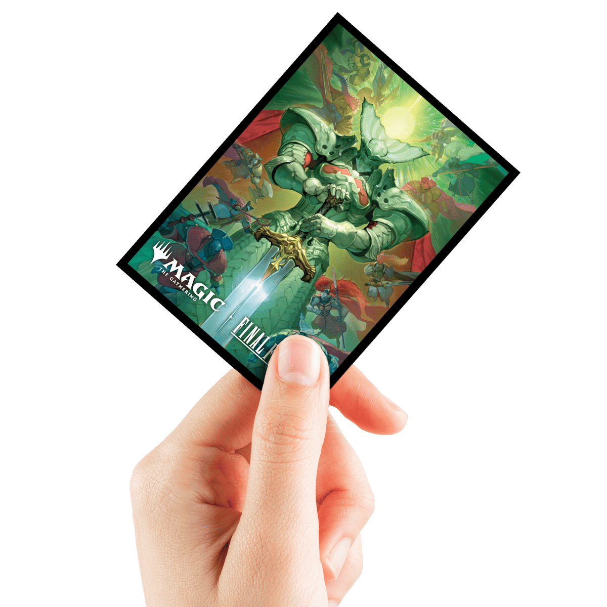 Magic: The Gathering®—FINAL FANTASY™ Summon: Knights of Round 100ct Deck Protector Sleeves Hand