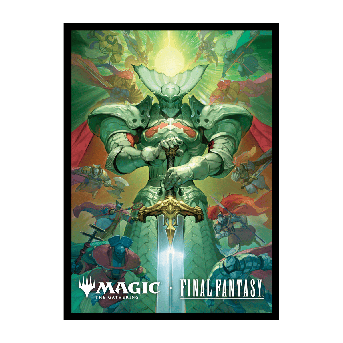 Magic: The Gathering®—FINAL FANTASY™ Summon: Knights of Round 100ct Deck Protector Sleeves Single
