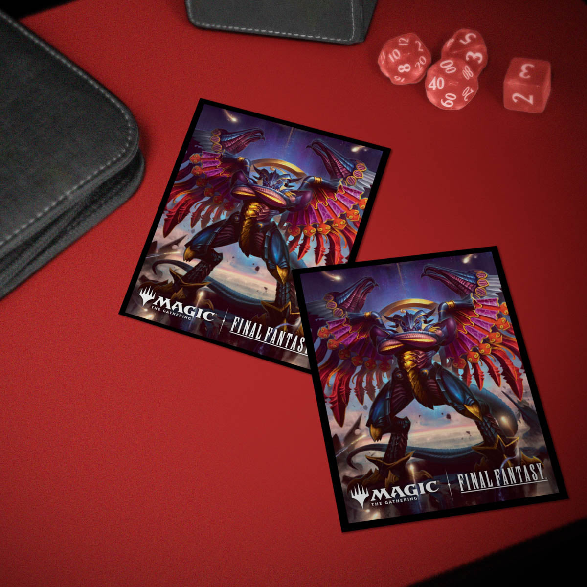 Magic: The Gathering®—FINAL FANTASY™ Summon: Bahamut 100ct Deck Protector Sleeves Lifestyle