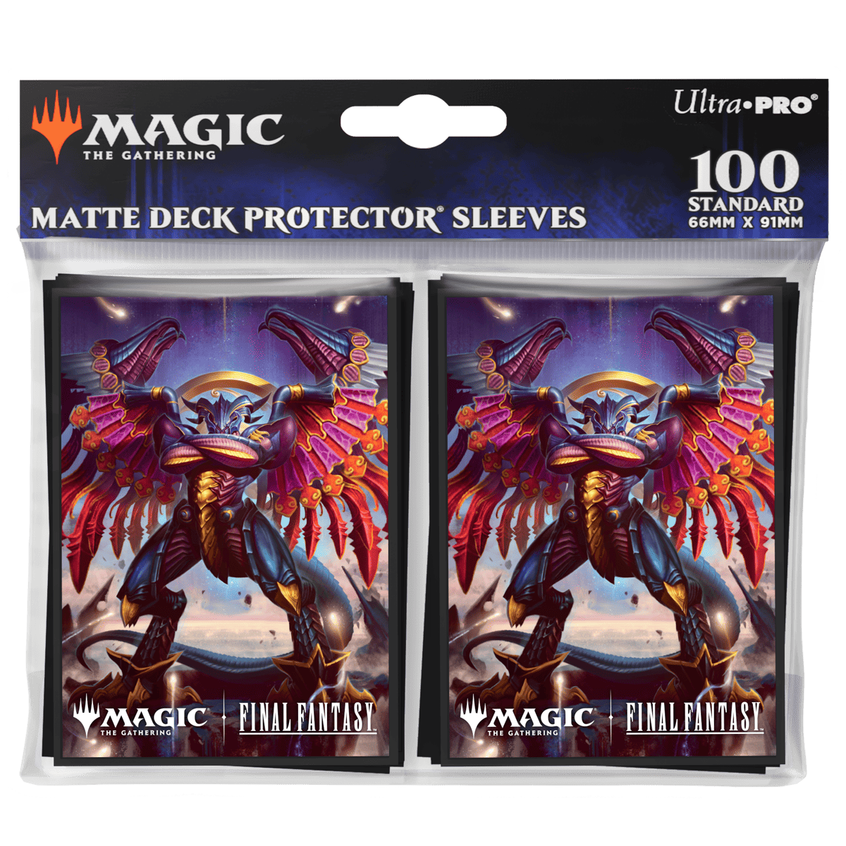 Magic: The Gathering®—FINAL FANTASY™ Summon: Bahamut 100ct Deck Protector Sleeves Packaging
