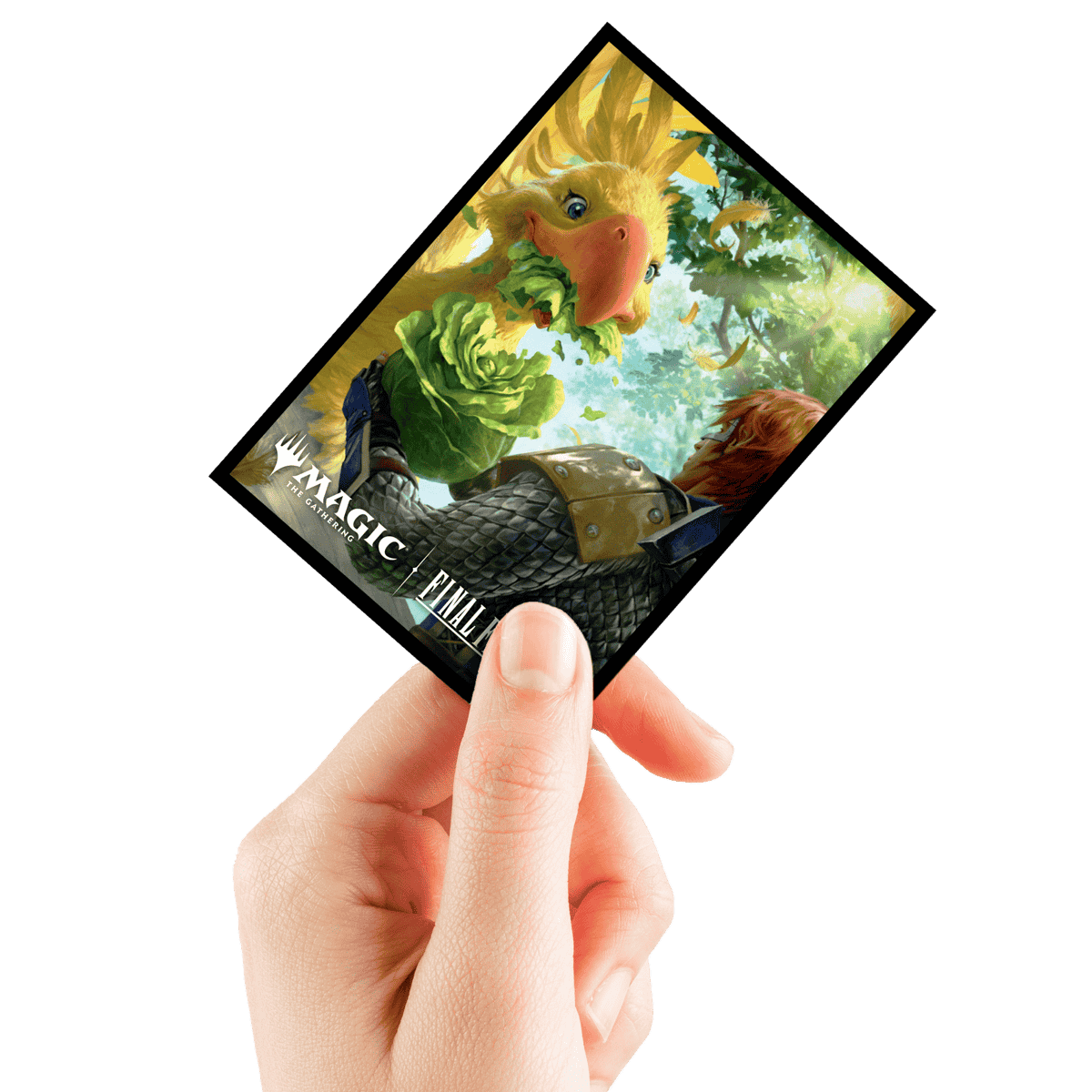 Magic: The Gathering®—FINAL FANTASY™ Gysahl Greens 100ct Deck Protector Sleeves Hand