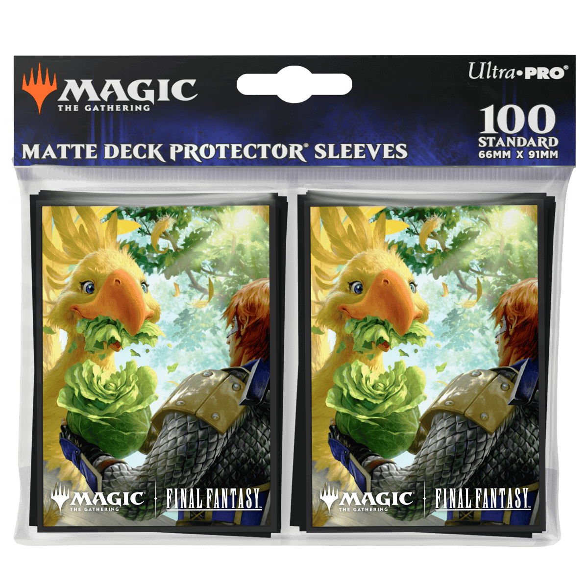 Magic: The Gathering®—FINAL FANTASY™ Gysahl Greens 100ct Deck Protector Sleeves Packaging