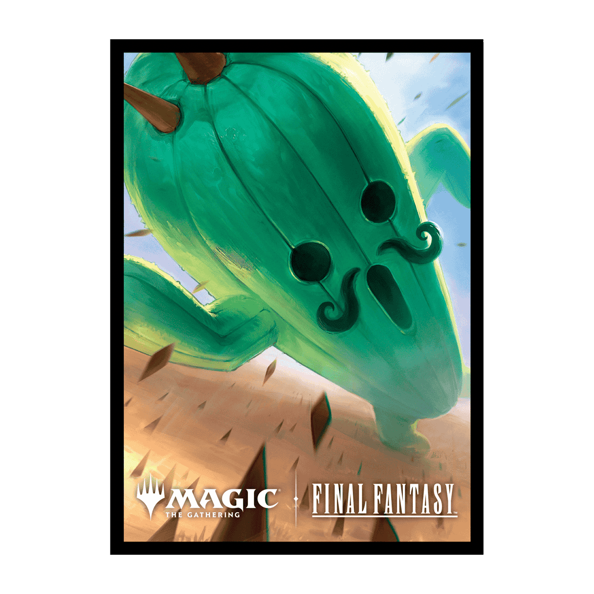 Magic: The Gathering®—FINAL FANTASY™ Jumbo Cactuar 100ct Deck Protector Sleeves Single
