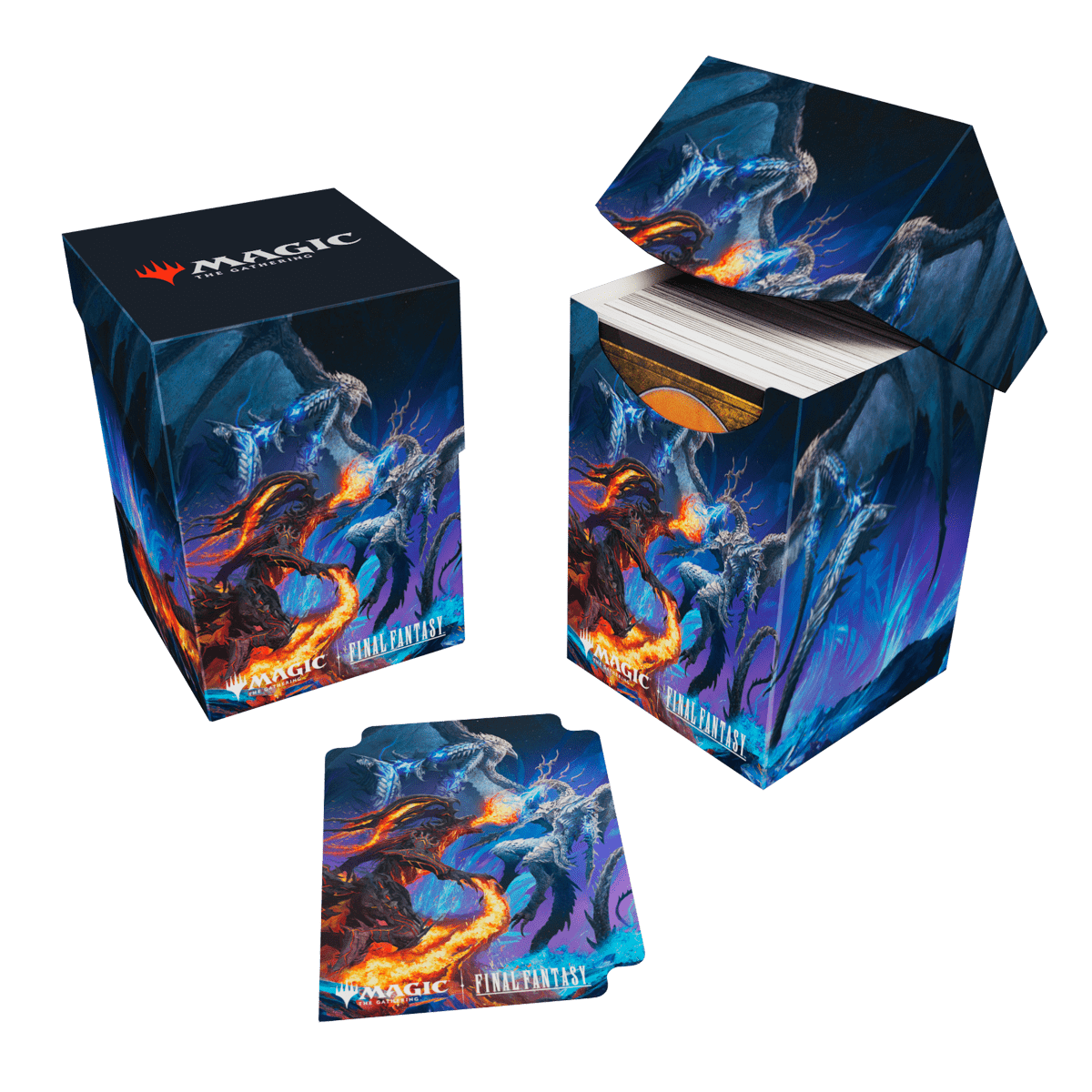 Magic: The GatheringFINAL FANTASY Bahamut and Ifrit 100+ Deck Box | Ultra PRO International Magic: The GatheringFINAL FANTASY Bahamut and Ifrit 100+ Deck Box | Ultra PRO International