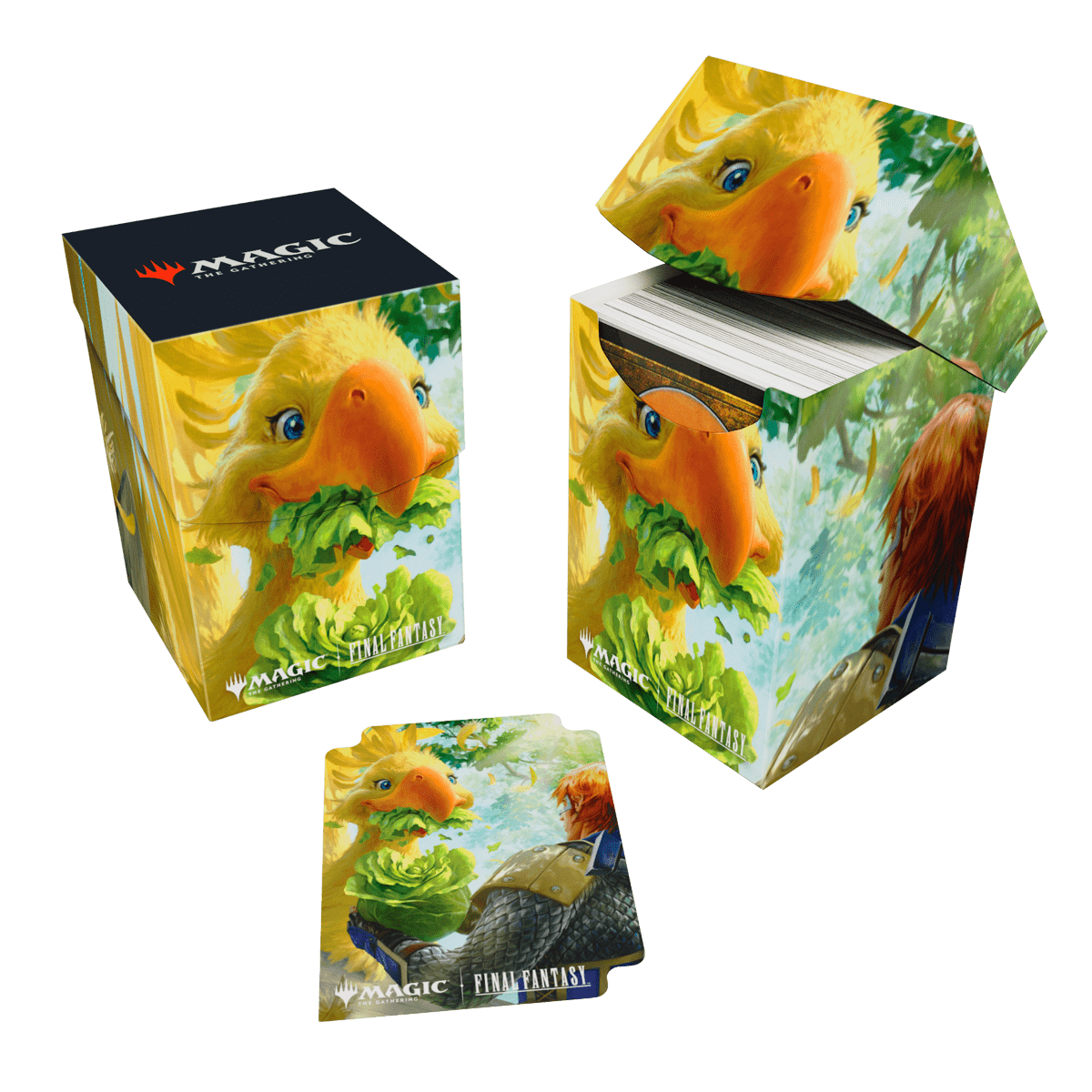 Magic: The GatheringFINAL FANTASY Gysahl Greens 100+ Deck Box | Ultra PRO International Magic: The GatheringFINAL FANTASY Gysahl Greens 100+ Deck Box | Ultra PRO International