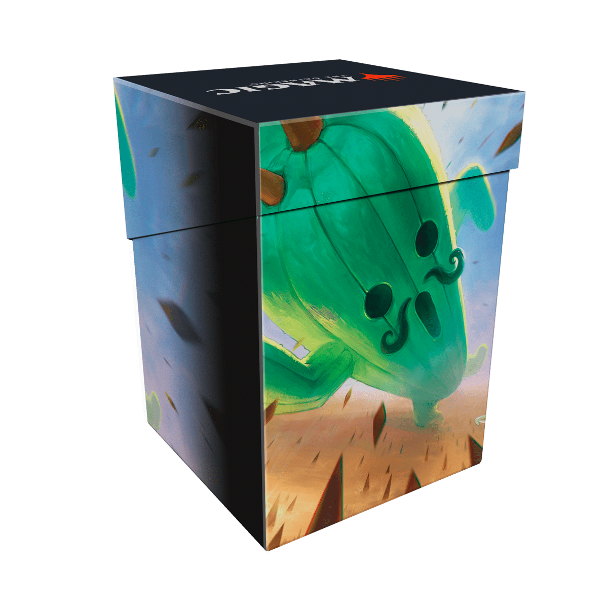 Magic: The Gathering®—FINAL FANTASY™ Jumbo Cactuar 100+ Deck Box Back