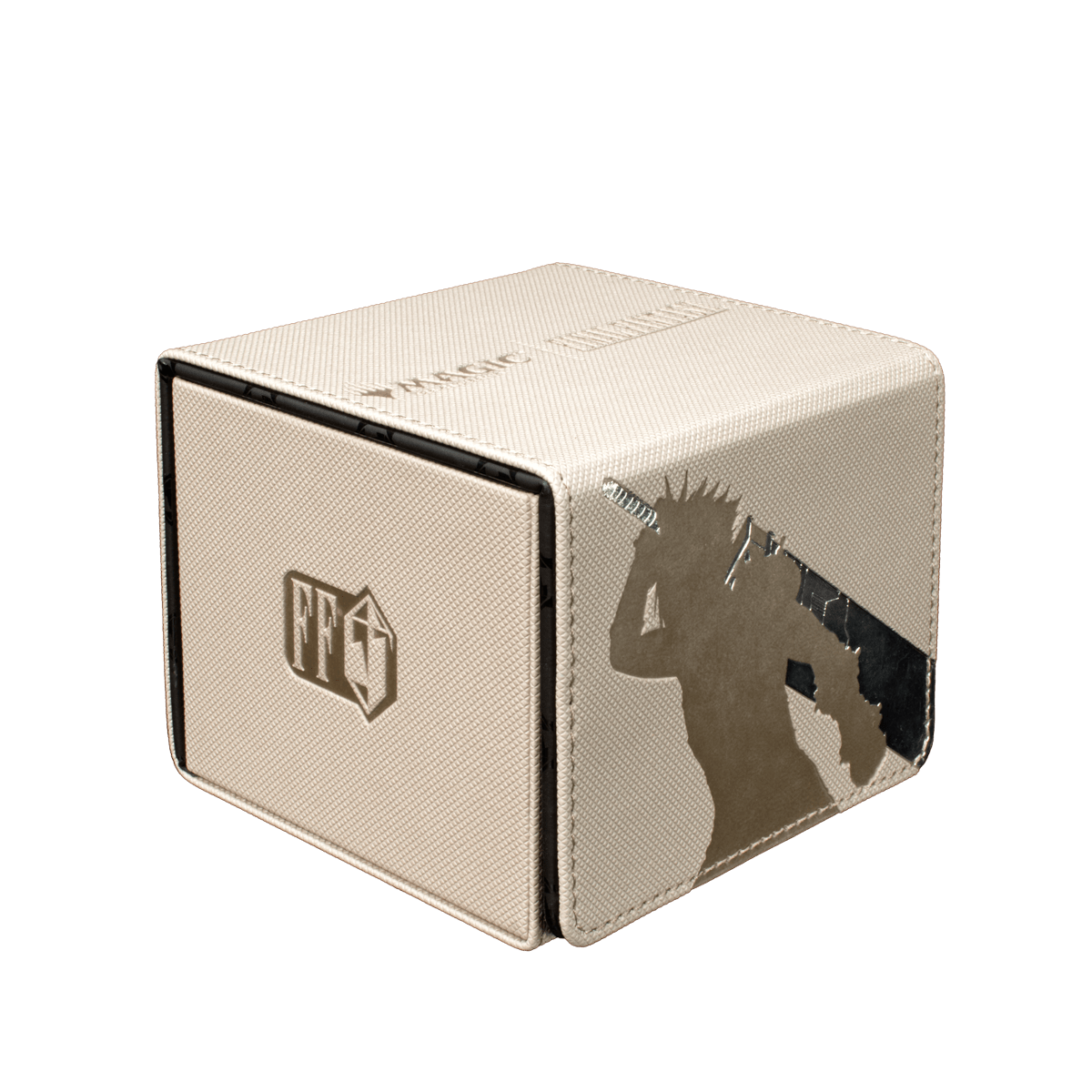 Magic: The Gathering®—FINAL FANTASY™ Cloud, Planet's Champion Premium Alcove Edge Deck Box Angle