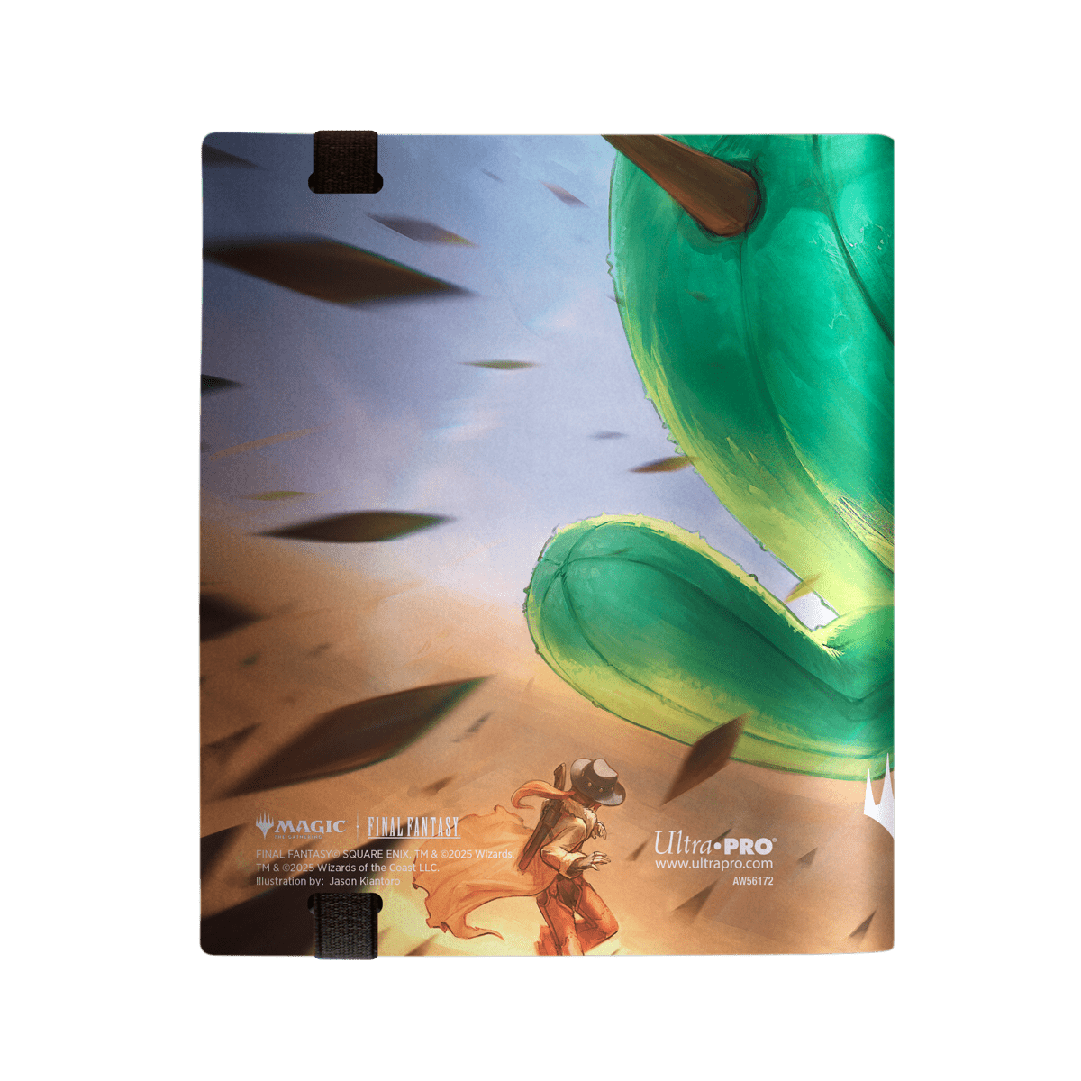 Magic: The Gathering®—FINAL FANTASY™ Jumbo Cactuar 4-Pocket PRO-Binder Back