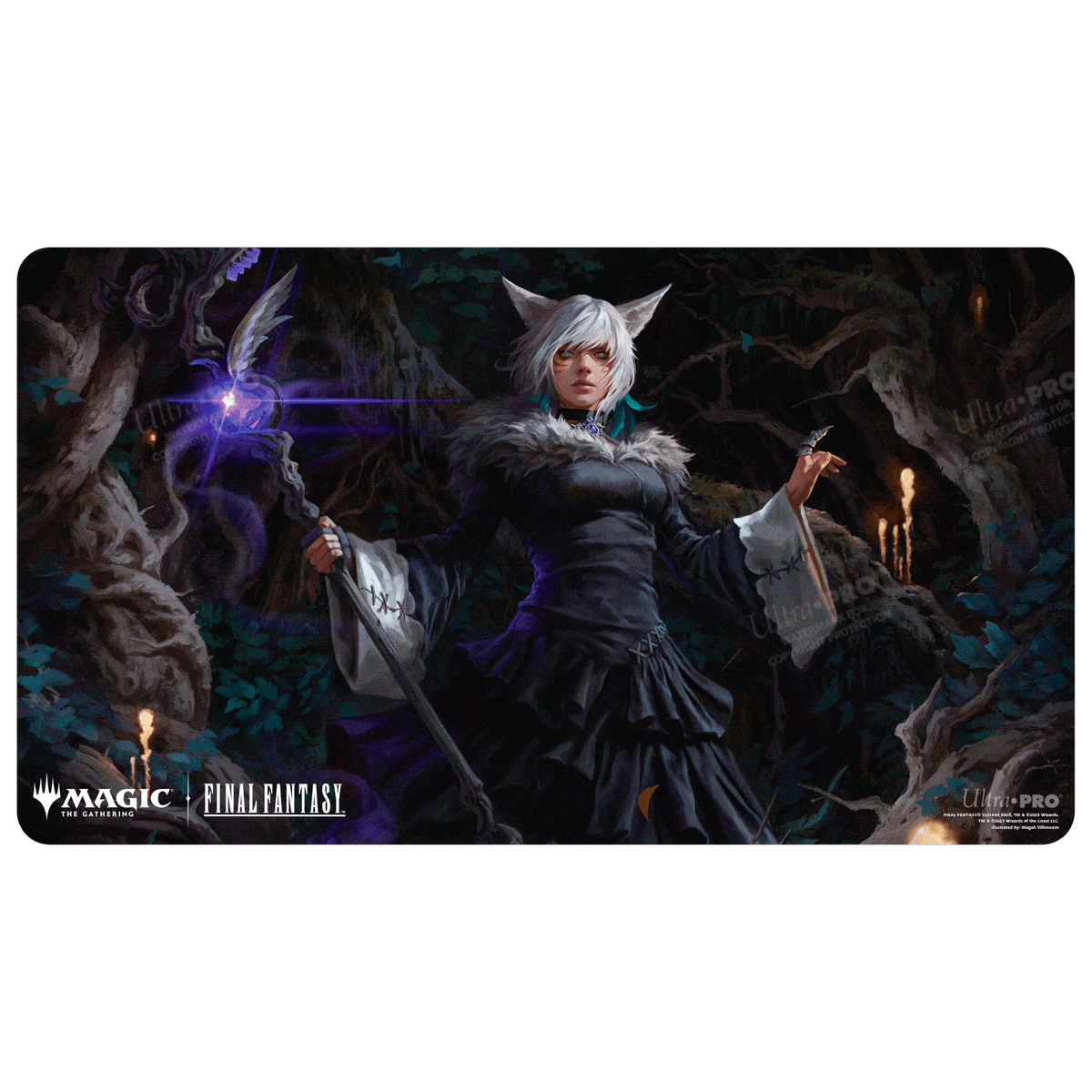 Magic: The Gathering®—FINAL FANTASY™ Y’shtola, Night’s Blessed (Commander) Playmat Front
