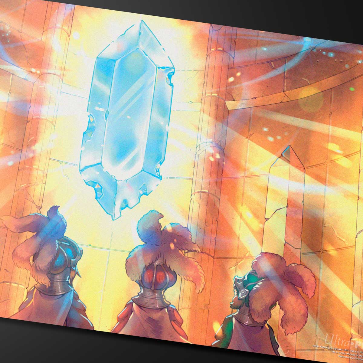 Magic: The Gathering®—FINAL FANTASY™ The Crystal’s Chosen Playmat Detail