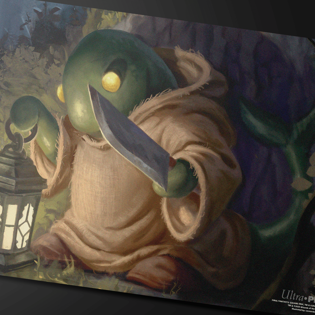 Magic: The Gathering®—FINAL FANTASY™ Tonberry Playmat Detail | Ultra PRO International