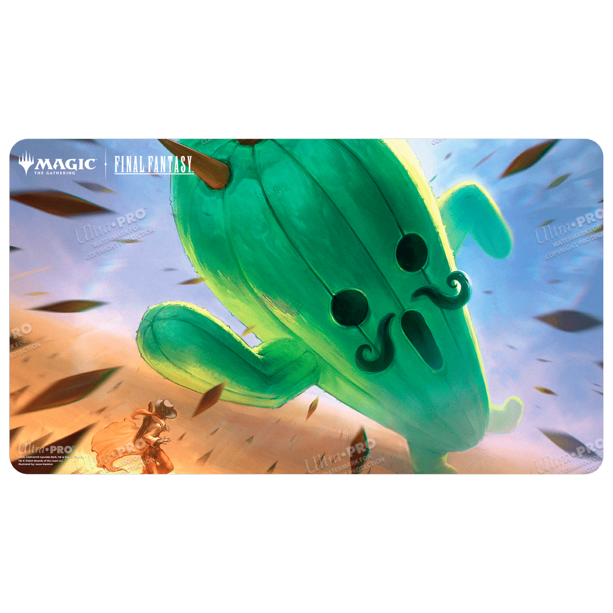 Magic: The Gathering®—FINAL FANTASY™ Jumbo Cactuar Playmat | Ultra PRO International