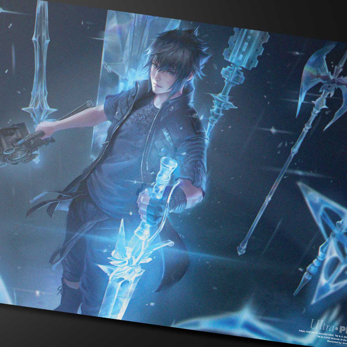 Magic: The Gathering®—FINAL FANTASY™ Noctis, Prince of Lucis Playmat Art | Ultra PRO International