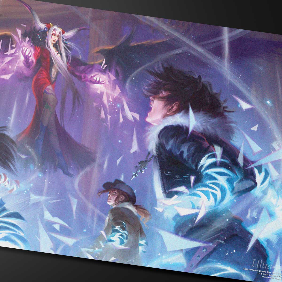 Magic: The Gathering®—FINAL FANTASY™ Temporal Extortion as "Absorb into Time" Playmat Art | Ultra PRO International