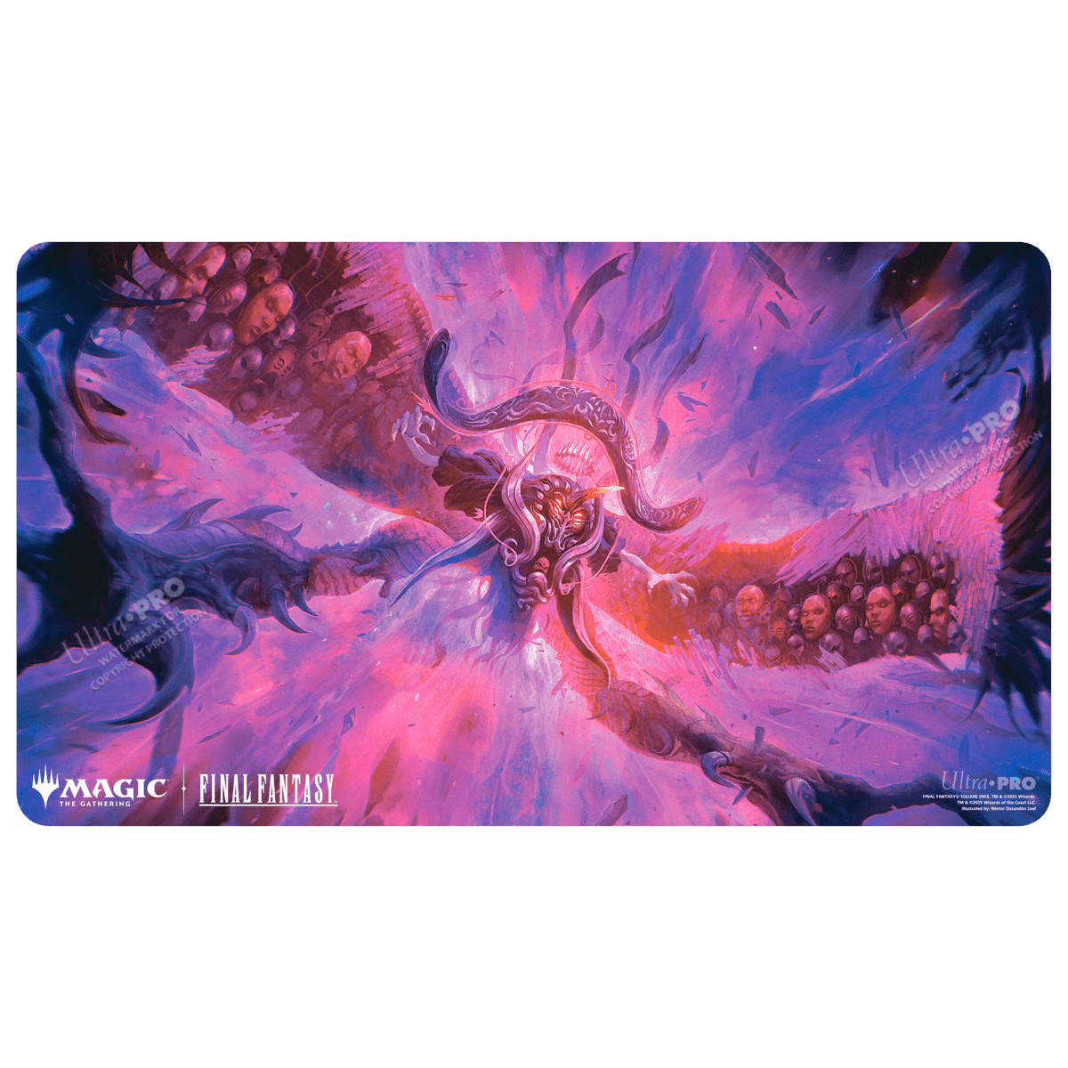 Magic: The Gathering®—FINAL FANTASY™ Emet-Selch, Unsundered / Hades, Sorcerer of Eld Double-Sided Playmat Detail 2