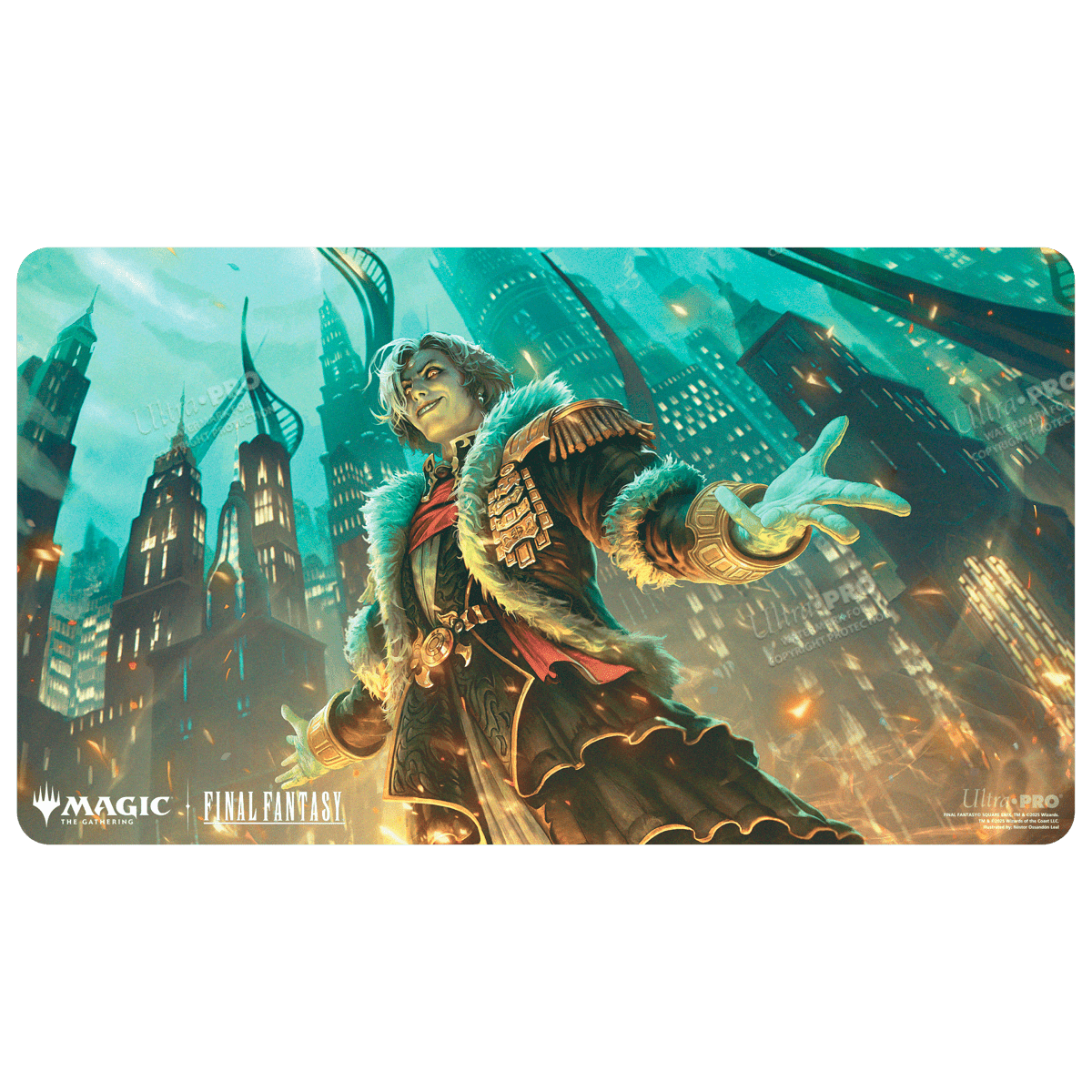 Magic: The Gathering®—FINAL FANTASY™ Emet-Selch, Unsundered / Hades, Sorcerer of Eld Double-Sided Playmat Detail 1