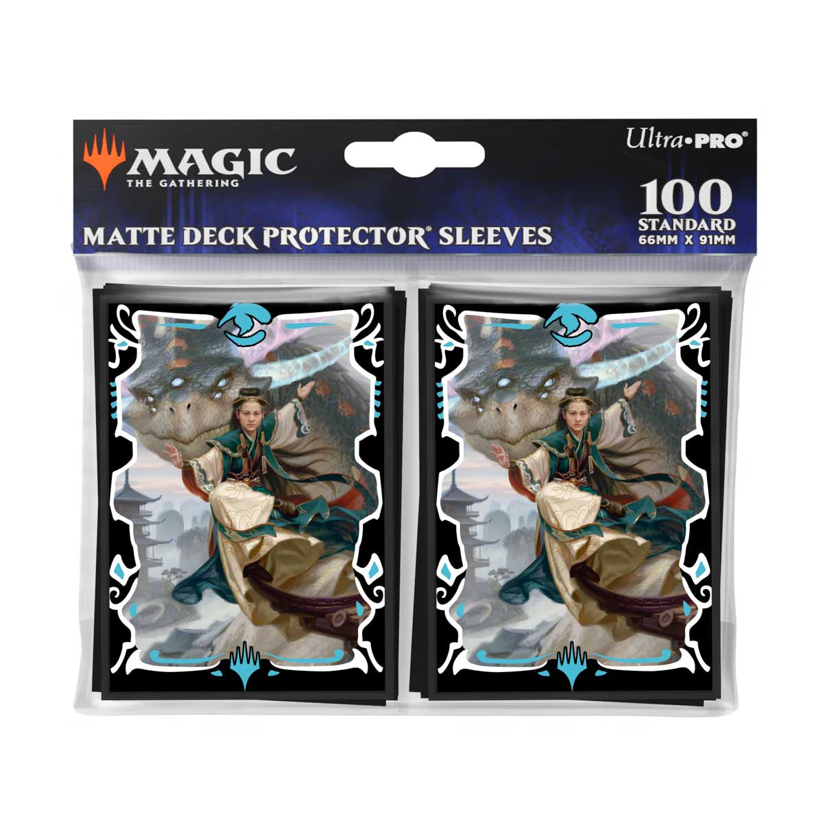 Tarkir Dragonstorm Jeskai Commander 100ct Deck Protector Sleeves for Magic: The Gathering | Ultra PRO International
