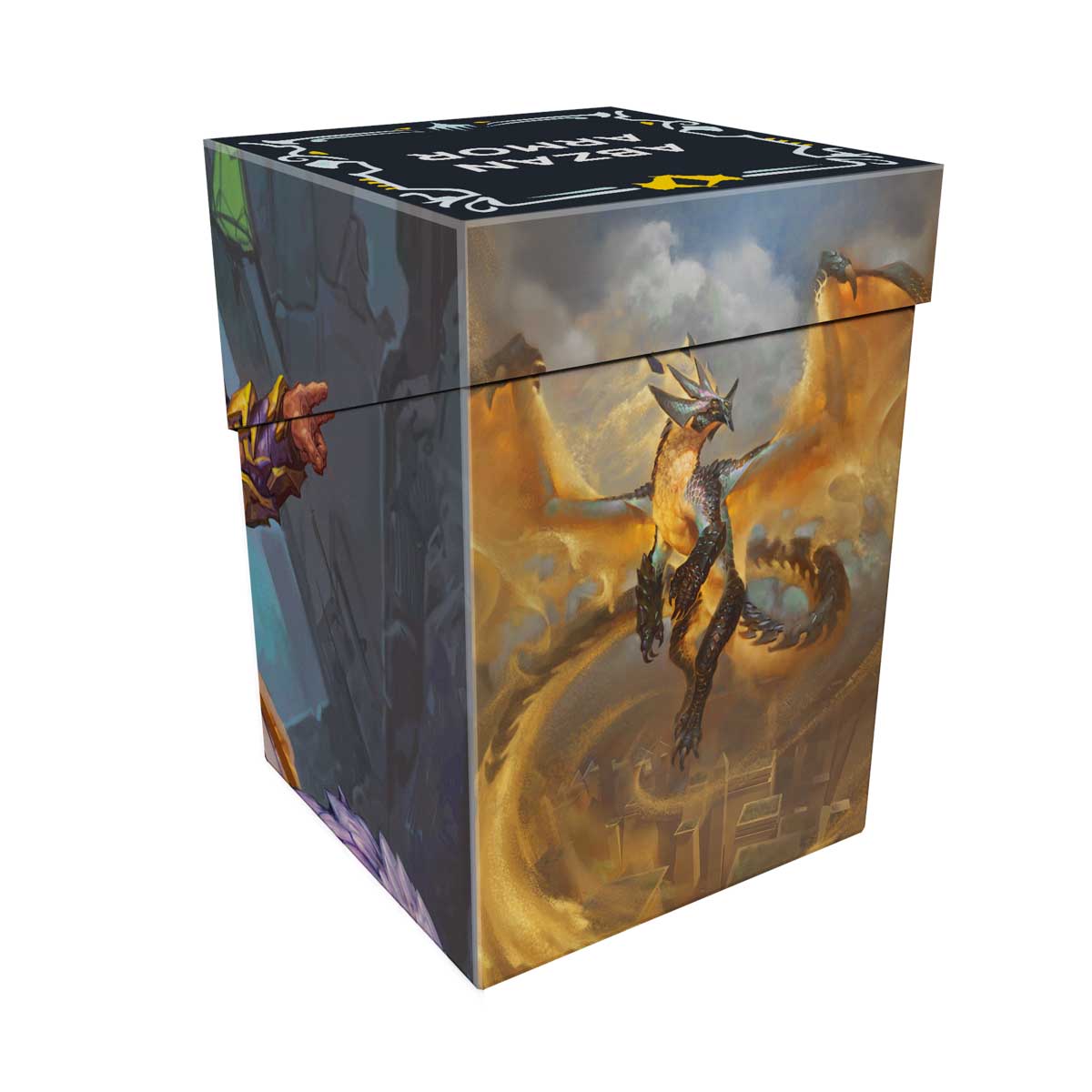 Tarkir Dragonstorm Abzan Commander 100+ Deck Box for Magic: The Gathering Back | Ultra PRO International