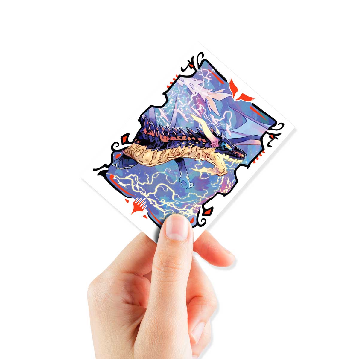 Tarkir Dragonstorm Mardu Commander 105ct APEX Deck Protector™ Sleeves for Magic: The Gathering Hand | Ultra PRO International