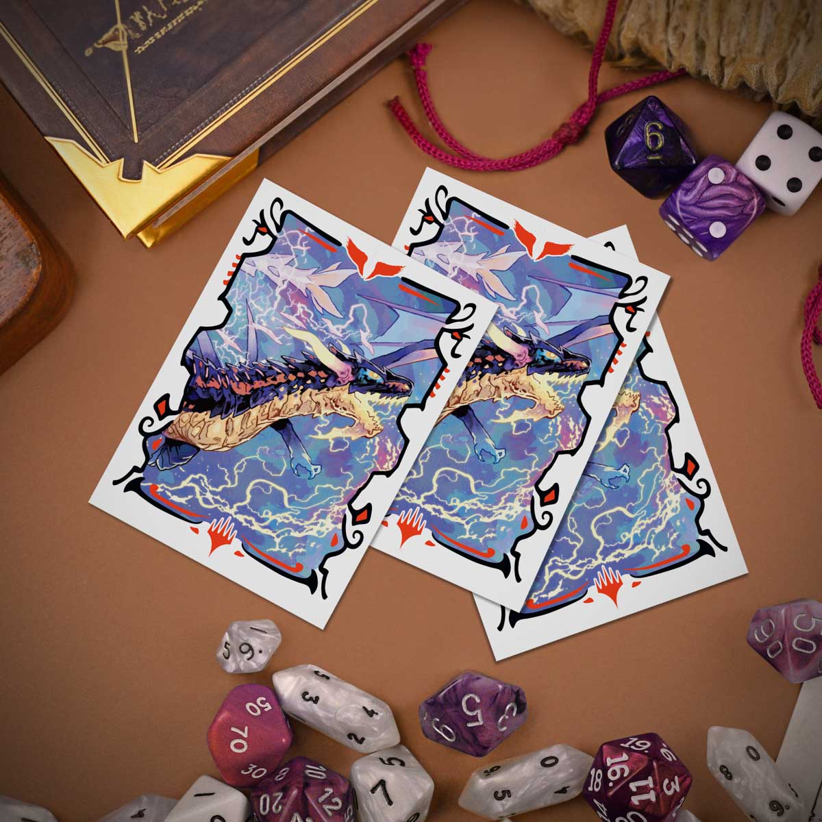 Tarkir Dragonstorm Mardu Commander 105ct APEX Deck Protector™ Sleeves for Magic: The Gathering Lifestyle | Ultra PRO International