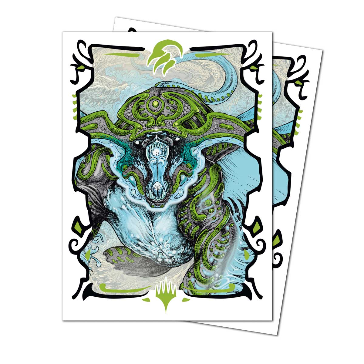 Tarkir Dragonstorm Temur Commander 105ct APEX Deck Protector™ Sleeves for Magic: The Gathering Loose | Ultra PRO International