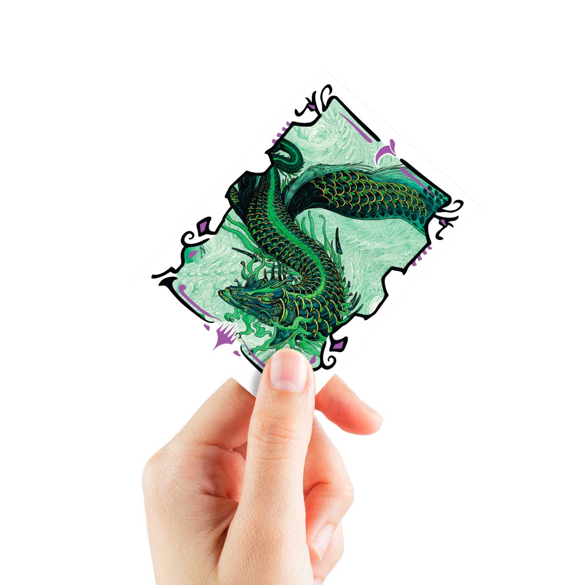 Tarkir Dragonstorm Sultai Commander 105ct APEX Deck Protector™ Sleeves for Magic: The Gathering Hand | Ultra PRO International